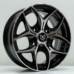 14 İnç 4X108 Citroen Peugeot Black Machined Jant Takım