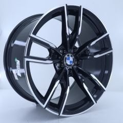 19'' 5X112 Bmw Black Machined Jant Takım