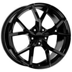 18'' 5x112 Seat Skoda Volkswagen Black Jant Takım