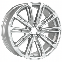 15 İnç 5x100 Volkswagen Polo Seat Skoda Toyota Uyumlu Silver Jant Takımı