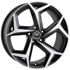 17 İnç 5x112 VW Audi Uyumlu BF Black Face Jant Takımı