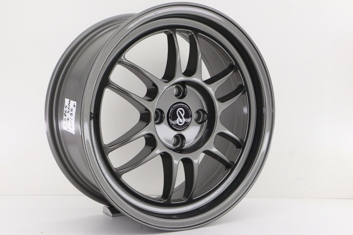 16'' İnç 4X100 16*7 Et35 Fiat Reanult Honda Opel Gun Metal  Jant Takım