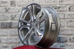 16'' İnç 5X100 Wolksvagen R-Line Silver Polish  Jant Takım