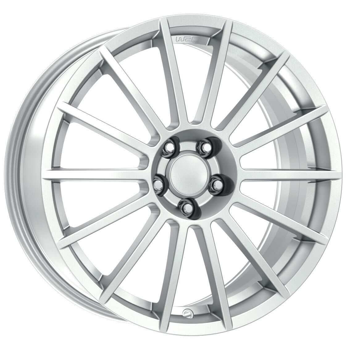 18'' 5x100 Seat Skoda Volkswagen Supersport Silver Jant Takım