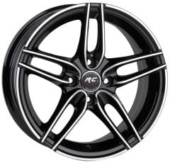 14 İnç 4x108 Ford Fiesta Focus Uyumlu Siyah BF Jant Takımı | R1 Wheels
