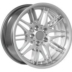 18 İnç 5x120 BMW Uyumlu 9.5J Silver Arka Jant Takımı