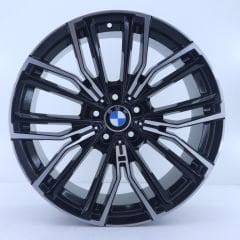 19'' 5X120 Bmw Black Machined Jant Takım