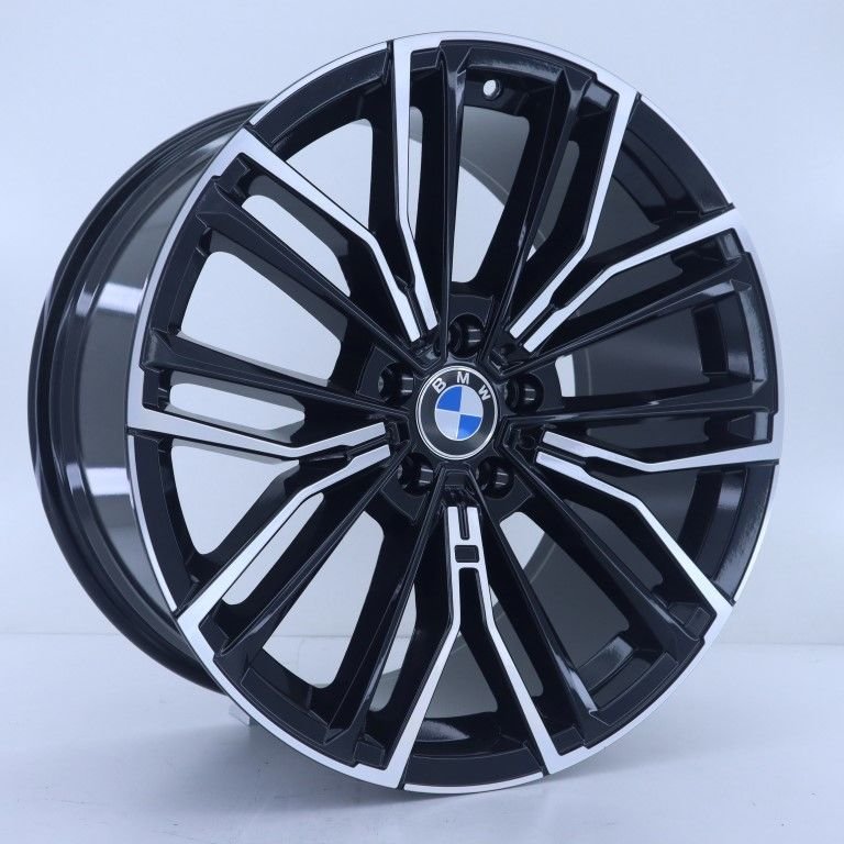 19'' 5X120 Bmw Black Machined Jant Takım