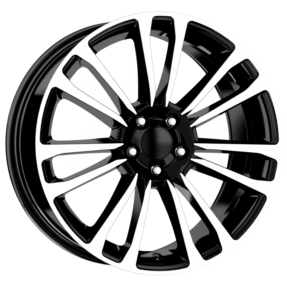 15 İnç 4x100 Renault Fiat Honda Uyumlu Black Diamond Jant Takımı | R1 Wheels