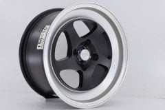 15'' İnç 4X99 Honda-Fiat-Dacia Mat Black Polish  Jant Takım