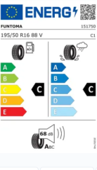 Funtoma 195/50R16 88V Reinf. Roadfun Yaz Lastiği (2025)