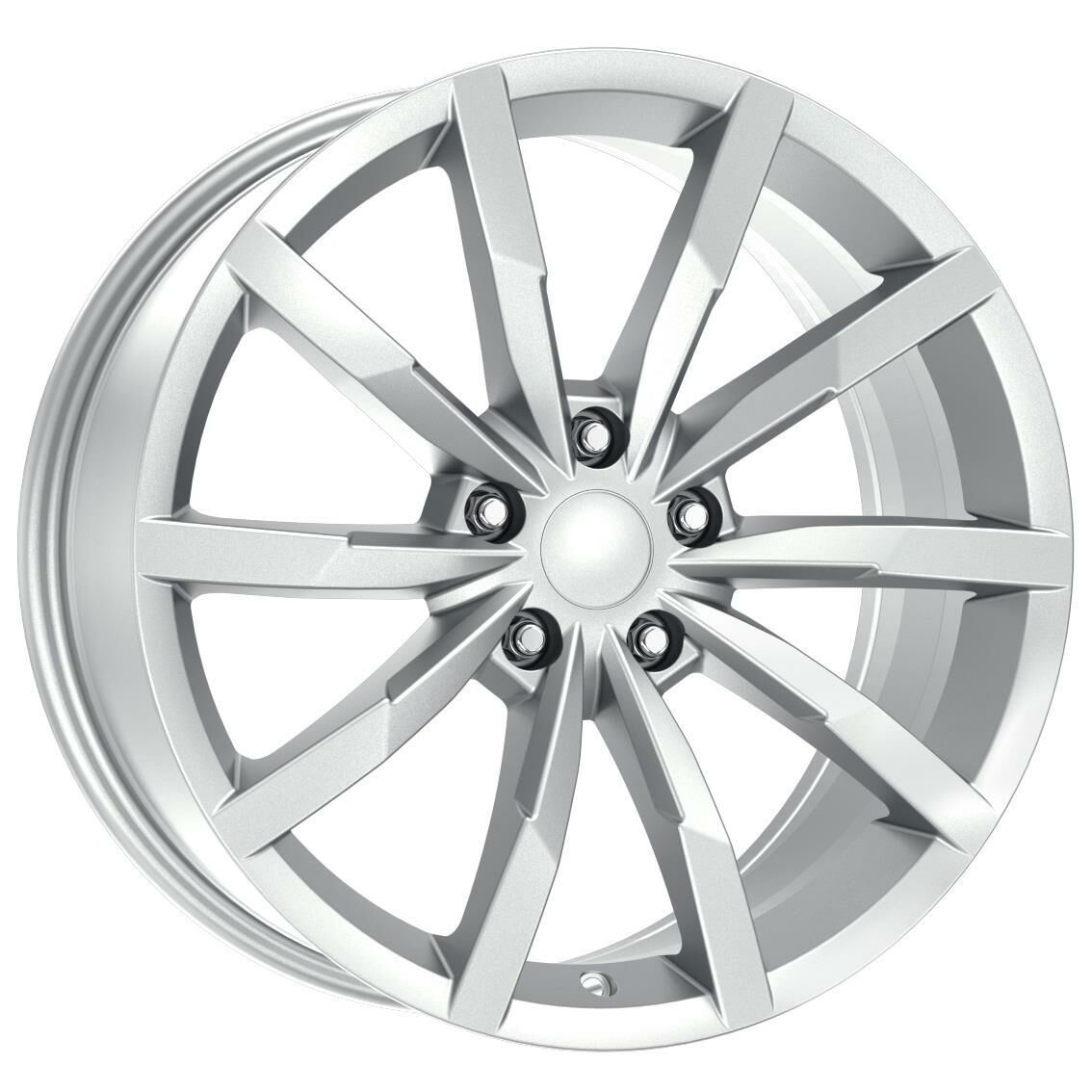 18'' 5x112 Seat Skoda Volkswagen Silver Jant Takım