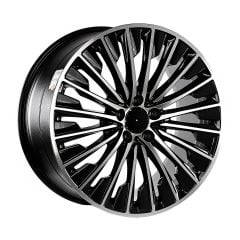 18 İnç 5x112 Mercedes Audi Volkswagen Uyumlu Black Polish Çift Aplikasyon Jant Takımı