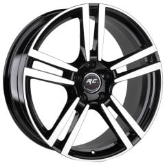 20 İnç 5x130 Porsche Volkswagen Audi Uyumlu Black Polish Çift Aplikasyon Jant Takımı