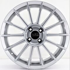 15 İnç 4x100 Renault Fiat Honda Opel Uyumlu Silver Jant Takımı | R1 Wheels
