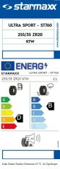 Starmaxx 255/35R20 97W Reinf. Ultra Sport St760 (2022)