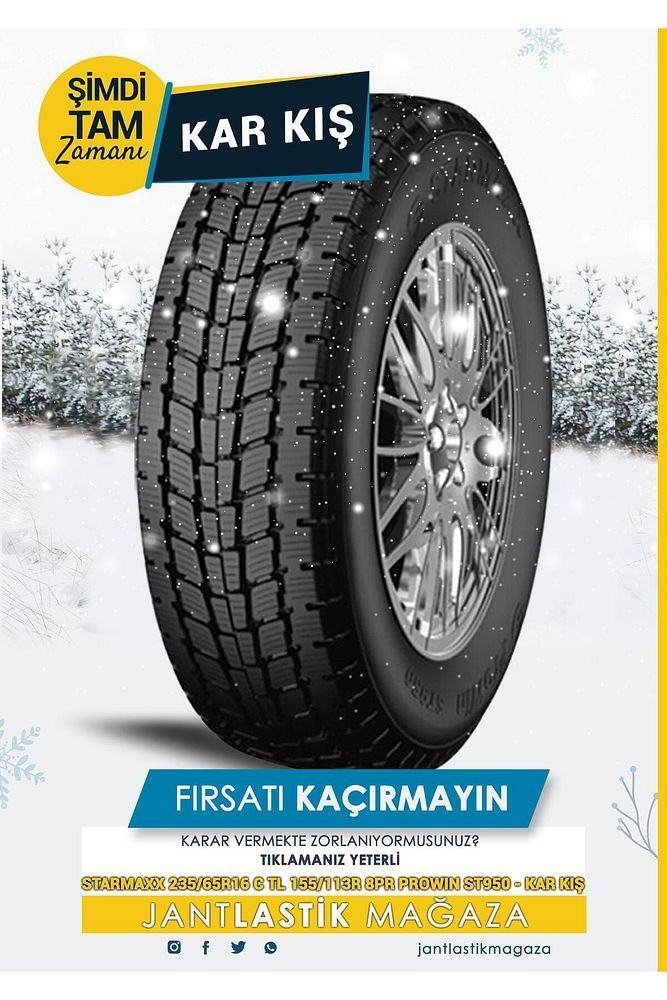X 235/65r16c Tl 115/113r 8pr Prowın St950 (kar K?? )