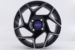 14'' İnç 4X108 Ford Mat Black  Jant Takım