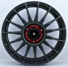 18 İnç 5X108 Ford Peugeot Volvo Supersport Matt Gun Metal Jant Takım
