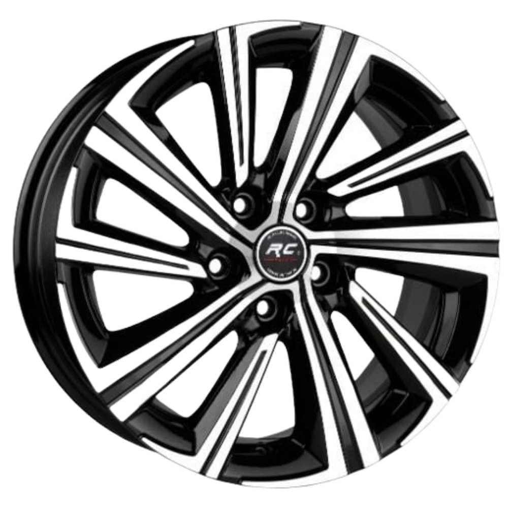 16 İnç 5x114.3 Toyota & Honda & Nissan Uyumlu Icon Black Polish Jant Modeli | R1 Wheels