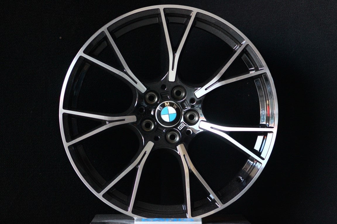 20'' İnç 5X120 20X8.5 Et34 72.56 Bmw Black Machined  Jant Takım