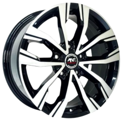 16 İnç 5x114.3 Renault Honda Hyundai Kia Uyumlu Black Polish Jant Takımı | R1 Wheels
