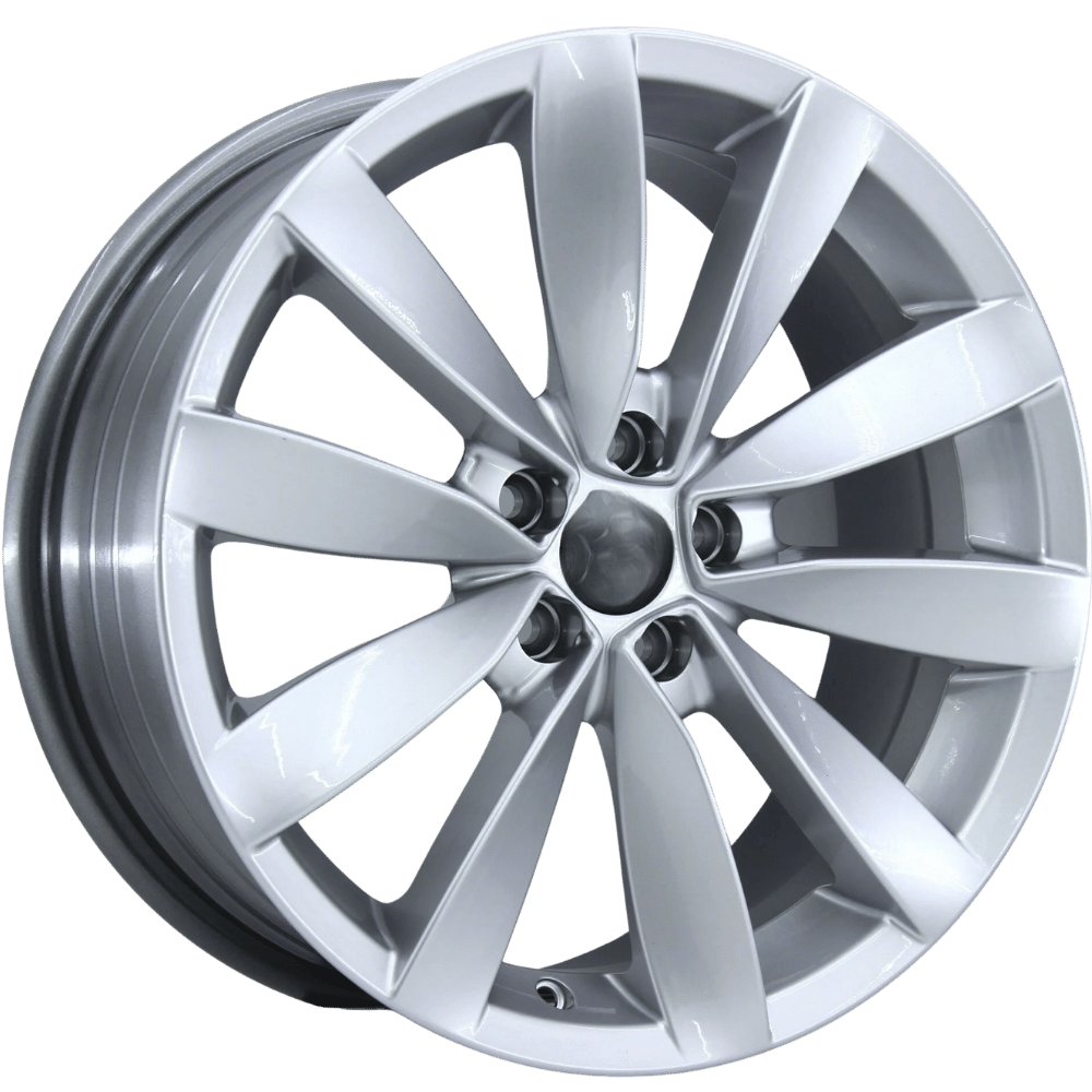 18 İnç 5x112 Audi Volkswagen Uyumlu Silver Jant Takımı | R1 Wheels