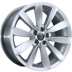 18 İnç 5x112 Audi Volkswagen Uyumlu Silver Jant Takımı | R1 Wheels