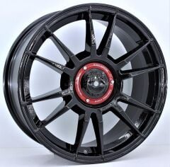 18 İnç 5X114.3 Toyota Corolla Honda Megane Kapaklı Ultrasport Black Jant Takım