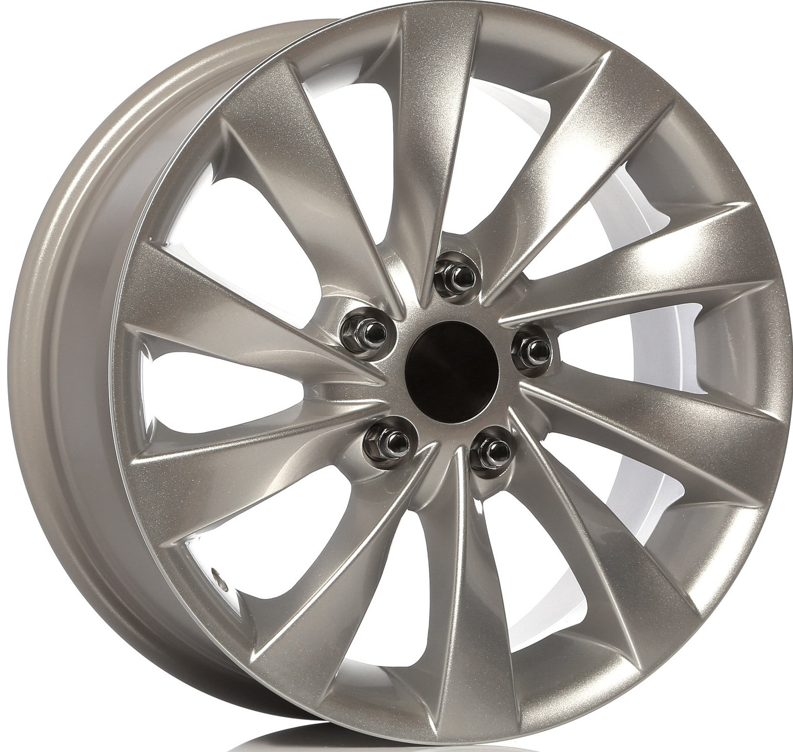 18 İnç Wolkwagen Seat Skoda İnterlagos Golf Seat Scirocco Jetta Silver Jant Takım