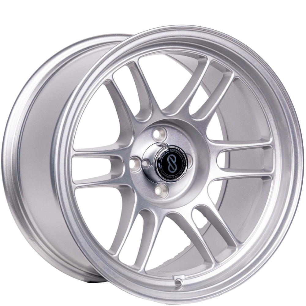 17 İnç 4x100 Renault Honda Opel Fiat Uyumlu Enkei Silver Jant Takımı | R1 Wheels