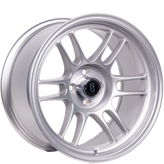 17 İnç 4x100 Renault Honda Opel Fiat Uyumlu Enkei Silver Jant Takımı | R1 Wheels