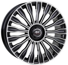 19 İnç 5x112 Mercedes Audi Volkswagen Uyumlu Black Polish Çift Aplikasyon Jant Takımı
