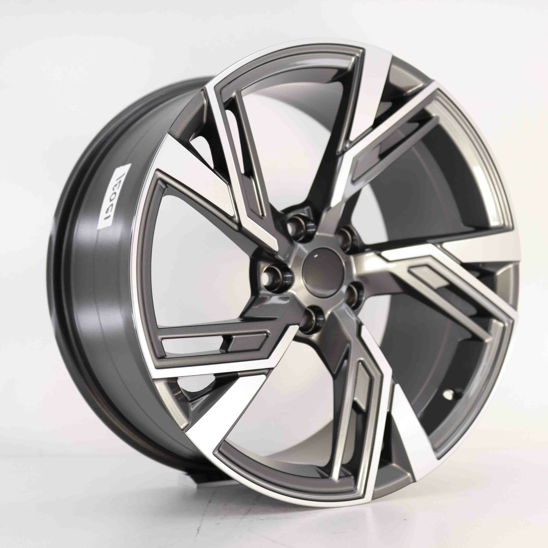 19'' 5X112 Audi Seat Volsvogen Gun Metal Polish Jant Takım