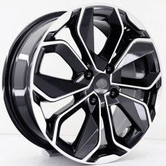 14 İnç 4X100 Renault İcon Fiat Opel Honda Black Polish Jant Takım