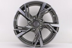 16'' İnç 5X100 Wolkswagen-Seat Gun Metal Polish  Jant Takım