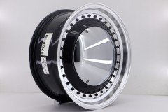 16'' İnç 5X100 Wolkswagen-Seat-Opel Black Polish  Jant Takım