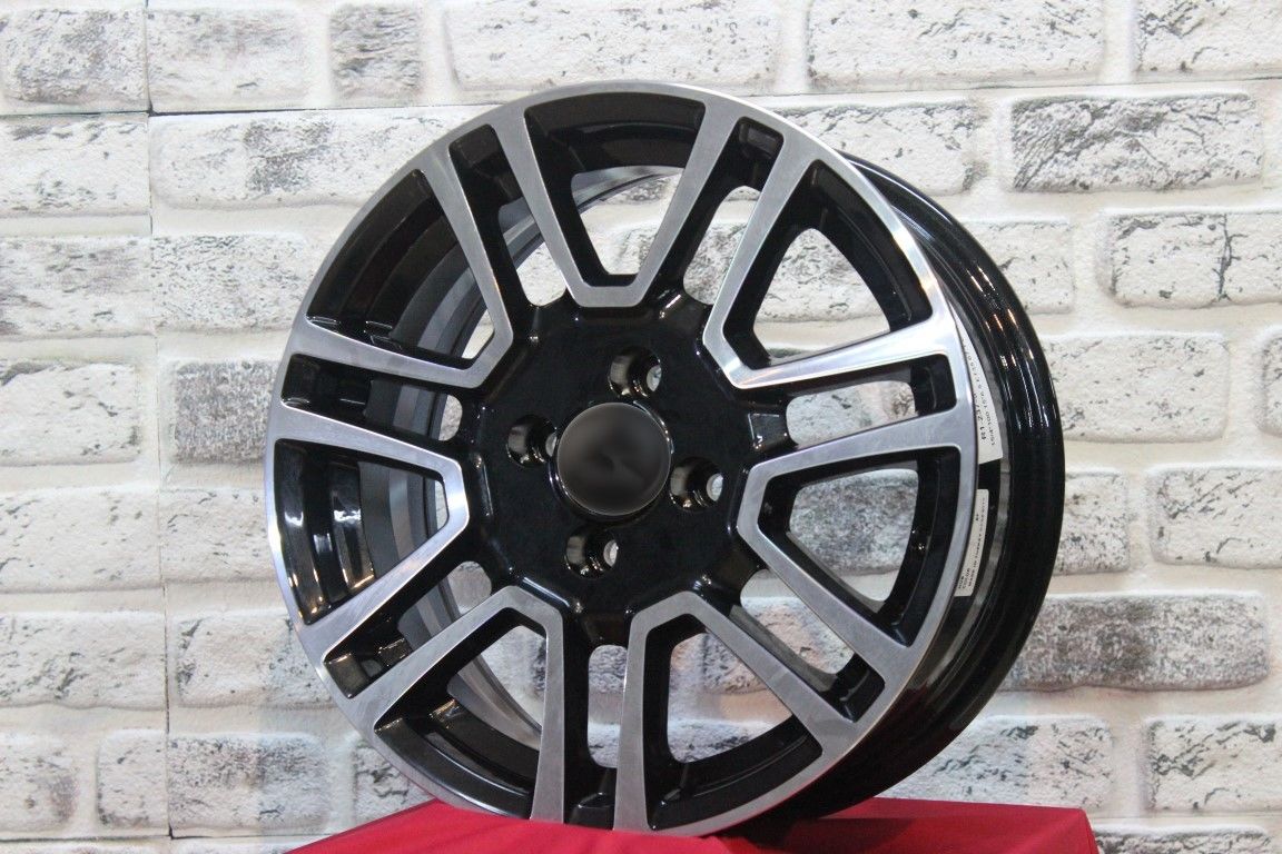 15'' 4X108 Ford-Citroen-Peugot Black Machined Jant Takım