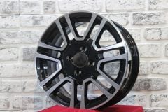 15'' 4X108 Ford-Citroen-Peugot Black Machined Jant Takım