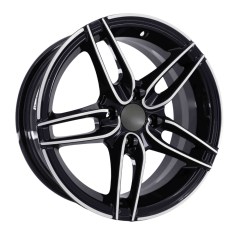 15 İnç 4X100 Fiat-Honda-Renault-Dacia Uyumlu Black Machined Jant Takım