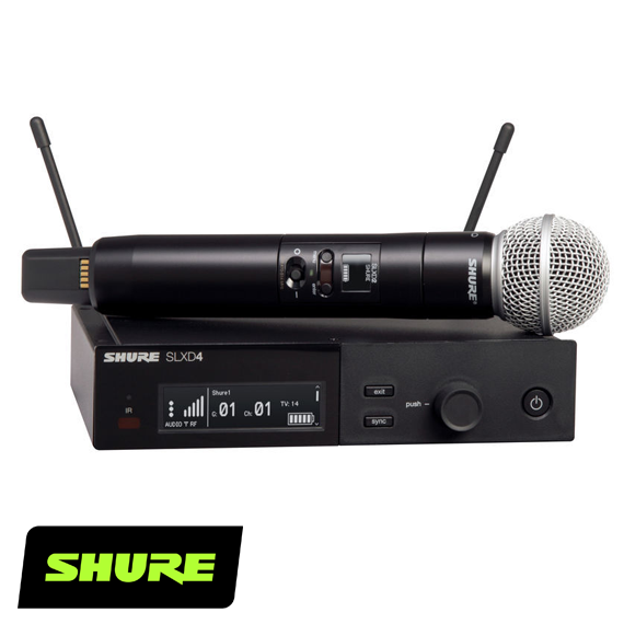 SLXD24E/SM58 Telsiz Mikrofon