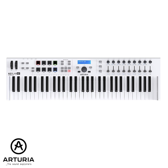 Arturia keylab essential online 61 midi keyboard