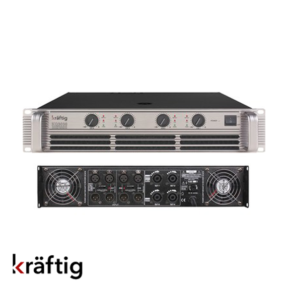 KD4650 4x1350 Watt Power Amfi