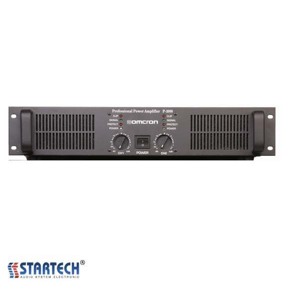 OMCRON P1000 2x500 Watt Power Amfi