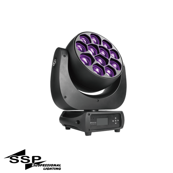 SS9371XHE PLUTO 4000XE HEX LED MOVING HEAD ZOOM WASH