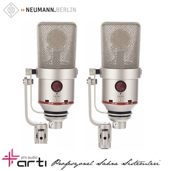 TLM 170R Nİ STEREO SET Geniş Diyafram Stüdyo Mikrofonu