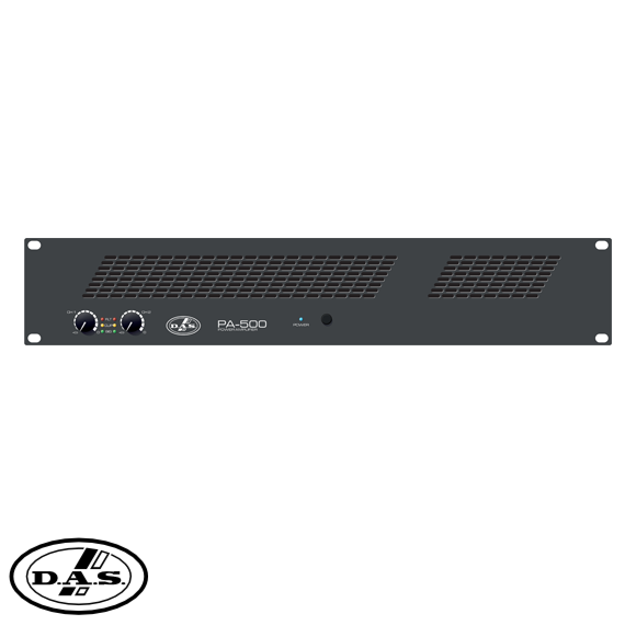 PA 500 2x250 Watt Power Amfi