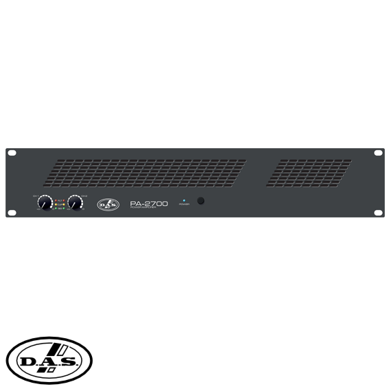 PA 2700 2x1350 Watt Power Amfi