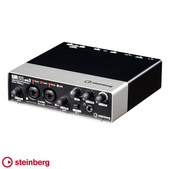 STEINBERG UR22 MK2 2x2 USB Ses Kart Steinberg ur22 mk2 2x2 usb ses kart