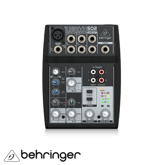 XENYX 502 5 Kanal Anolog Mixer